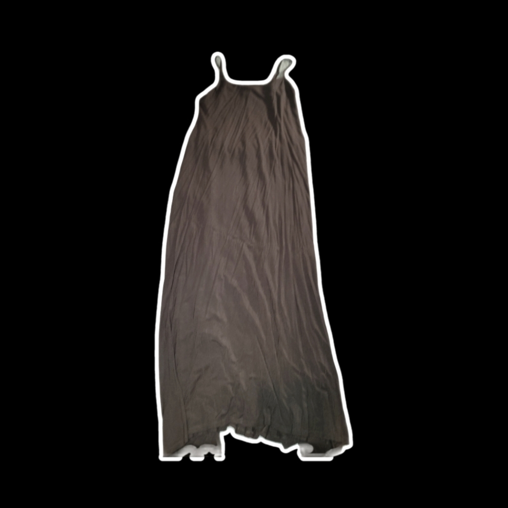 Elegant Brown Maxi Dress